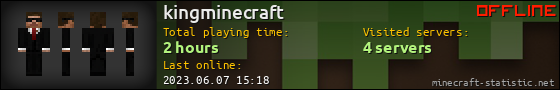 kingminecraft userbar 560x90