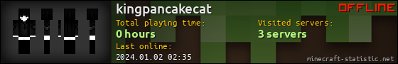 kingpancakecat userbar 560x90