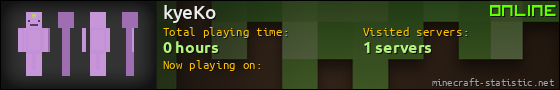 kyeKo userbar 560x90