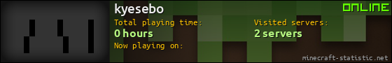 kyesebo userbar 560x90