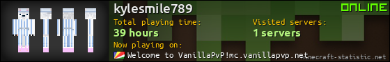 kylesmile789 userbar 560x90