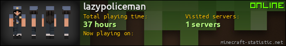 lazypoliceman userbar 560x90