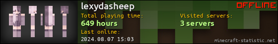 lexydasheep userbar 560x90