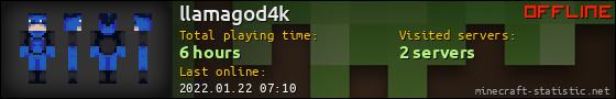 llamagod4k userbar 560x90