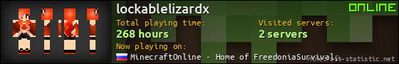 lockablelizardx userbar 560x90