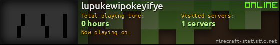 lupukewipokeyifye userbar 560x90