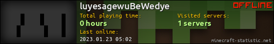 luyesagewuBeWedye userbar 560x90