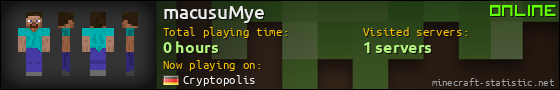 macusuMye userbar 560x90