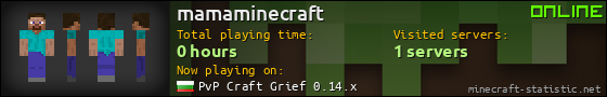 mamaminecraft userbar 560x90