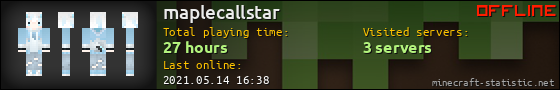 maplecallstar userbar 560x90