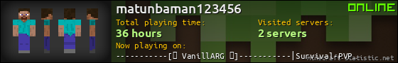 matunbaman123456 userbar 560x90