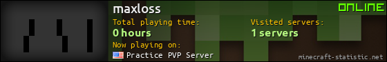 maxloss userbar 560x90
