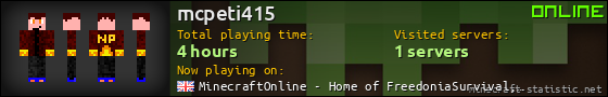 mcpeti415 userbar 560x90