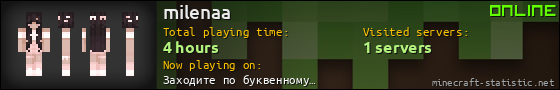 milenaa userbar 560x90