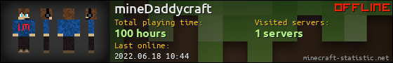 mineDaddycraft userbar 560x90