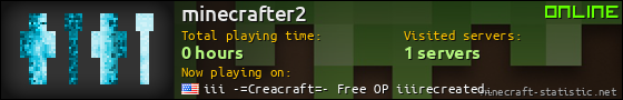 minecrafter2 userbar 560x90