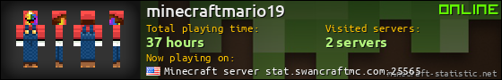 minecraftmario19 userbar 560x90