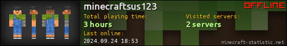 minecraftsus123 userbar 560x90