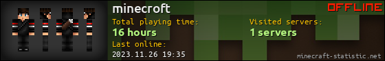 minecroft userbar 560x90