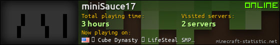 miniSauce17 userbar 560x90