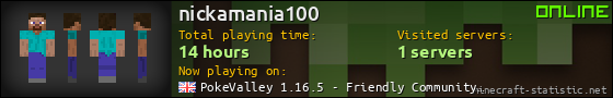 nickamania100 userbar 560x90