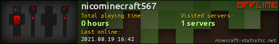 nicominecraft567 userbar 560x90