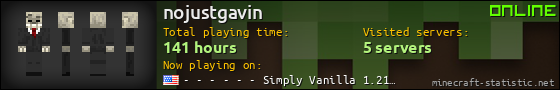 nojustgavin userbar 560x90