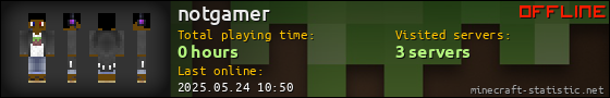 notgamer userbar 560x90