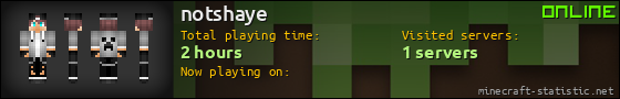 notshaye userbar 560x90