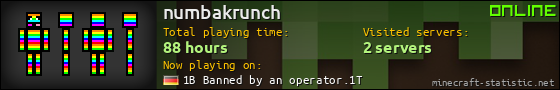 numbakrunch userbar 560x90