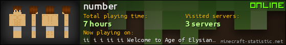 number userbar 560x90
