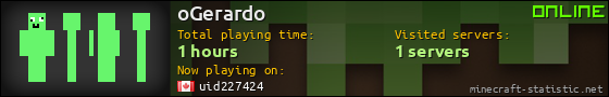 oGerardo userbar 560x90