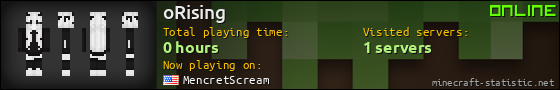 oRising userbar 560x90