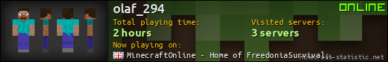 olaf_294 userbar 560x90
