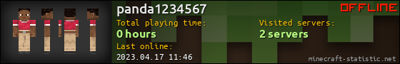 panda1234567 userbar 560x90