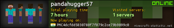 pandahugger57 userbar 560x90