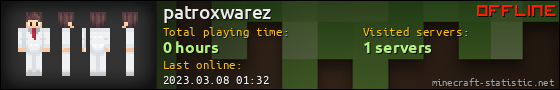 patroxwarez userbar 560x90