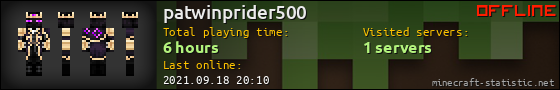 patwinprider500 userbar 560x90