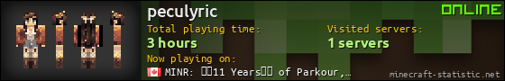 peculyric userbar 560x90