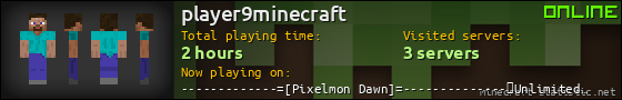 player9minecraft userbar 560x90