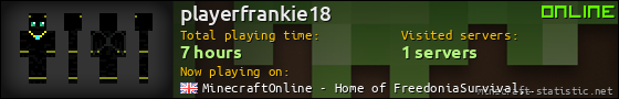 playerfrankie18 userbar 560x90