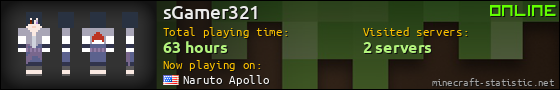 sGamer321 userbar 560x90