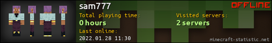 sam777 userbar 560x90