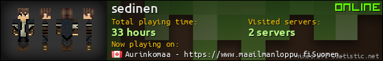 sedinen userbar 560x90