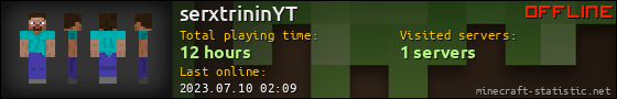 serxtrininYT userbar 560x90