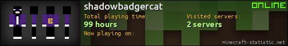 shadowbadgercat userbar 560x90