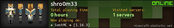 shro0m33 userbar 560x90
