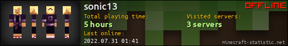 sonic13 userbar 560x90