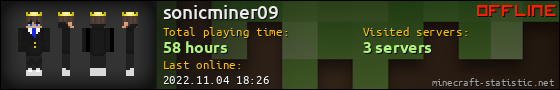 sonicminer09 userbar 560x90