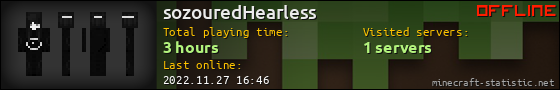 sozouredHearless userbar 560x90